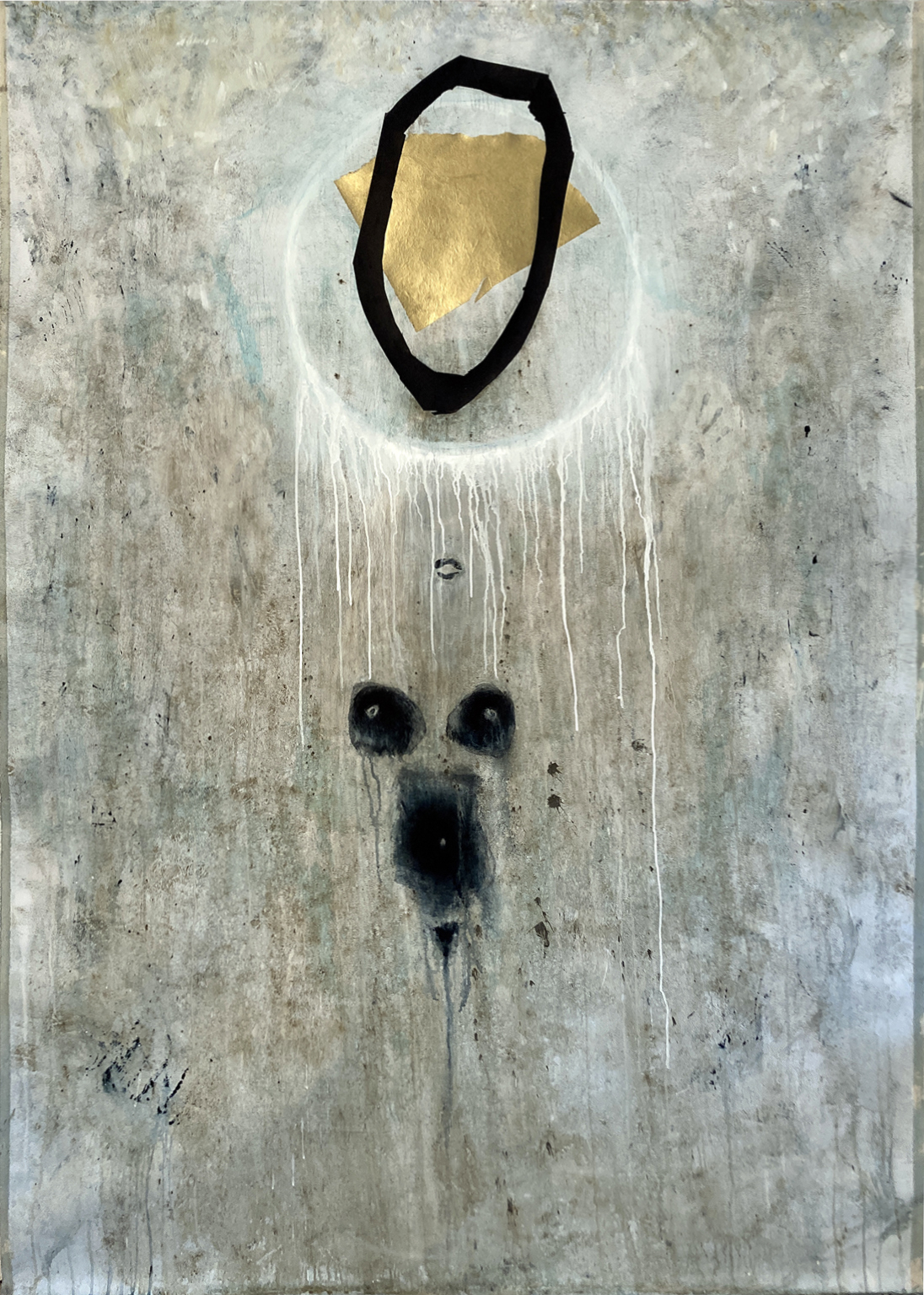 Ciel charnel I   2020   tm. sur toile    230cm X 162cm