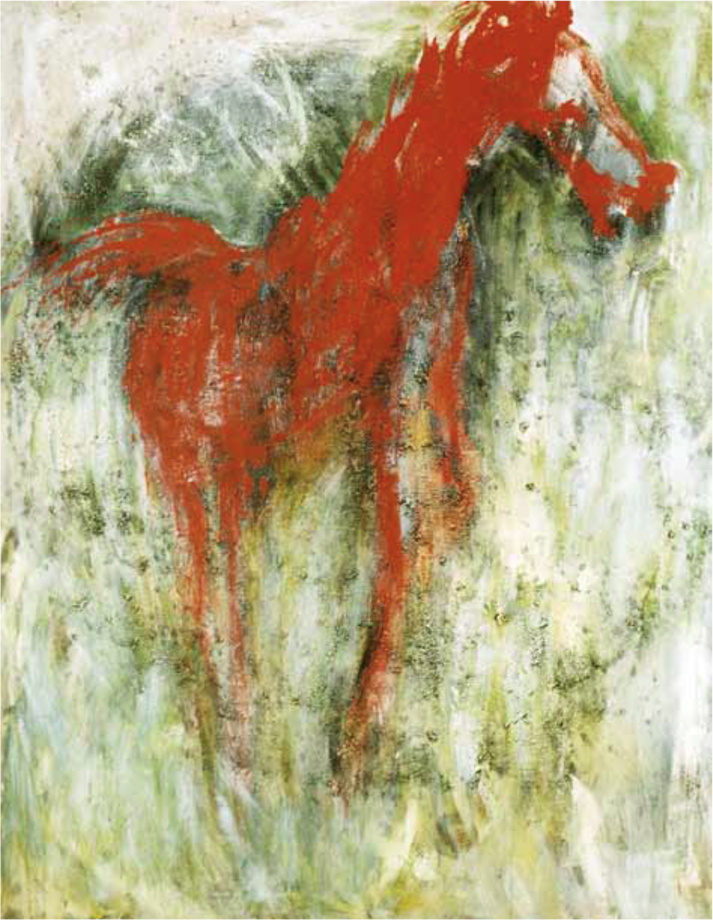 Le grand cheval rouge